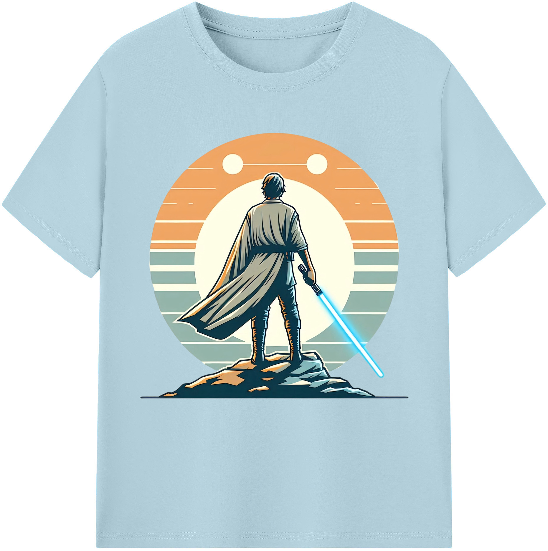 （画像用） スター・ウォーズ Star Wars 綿100％半袖Tシャツ（フロントプリント）